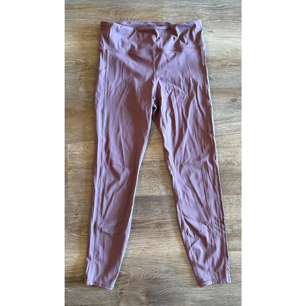 Vuori Daily Legging Women’s Medium Brown Athletic Yoga Pants Pockets